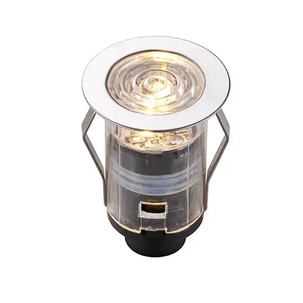 Okrągłe oczko łazienkowe IKON 94430 LED 0,75W 3000-4000K IP67 przezroczyste