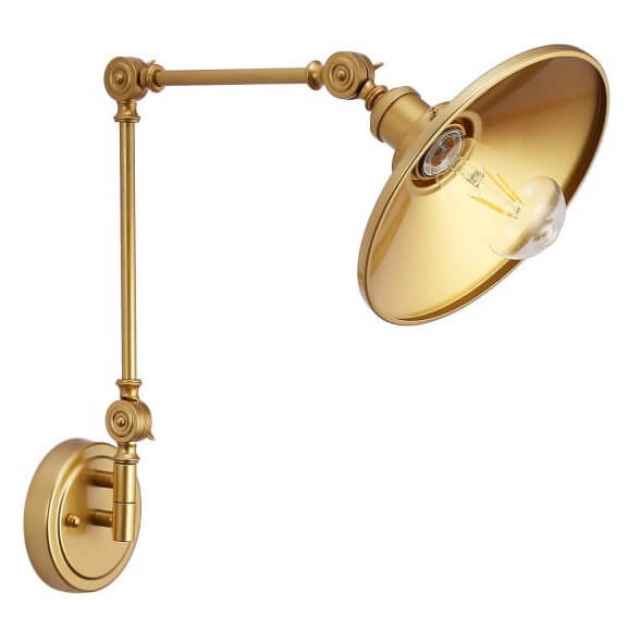 Lampa naścienna do salonu Retro ABR-KRNW-G Abruzzo retro złota