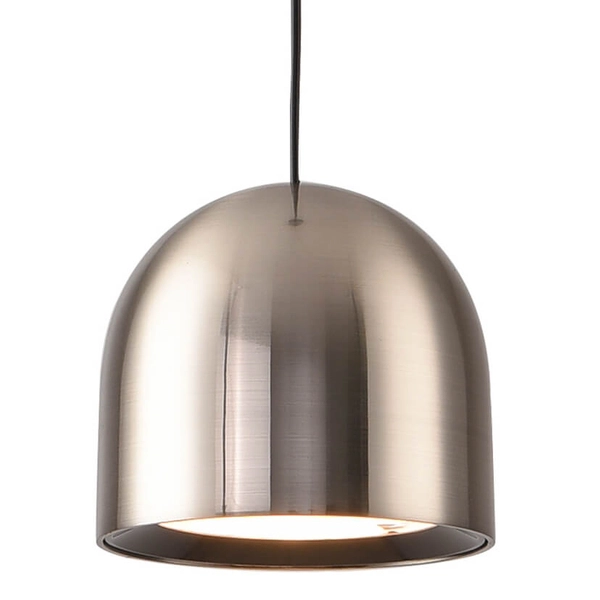 Zwisowa lampa kopuła Petite XC5010-N Step LED 12W 3000K do salonu nikiel