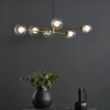 Wisząca lampa do jadalni Vignette VIG0645-20 szklane kule mosiądz