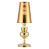 Stołowa lampa pałacowa Queen MT-8046-25 gold Step z abażurem złota