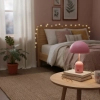 Lampa na stolik Cantia TB-75839-ROSE LED 2W 3000-6500K kopuła różowa