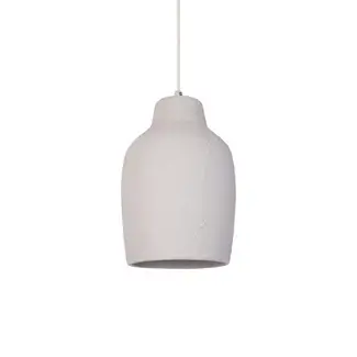 Wisząca lampa ceramiczna Nora 41369 do kuchni nad stół beżowa