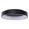 Sufitowa lampa pokojowa Solvent LED 42W na pilota czarna