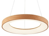Ledowa lampa Santana AZ5014 80W 3000-6500K zwis z pilotem drewniana