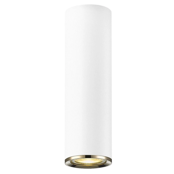 Minimalistyczna lampa przysufitowa Loya C0461-01B-A0SB Zumaline biała