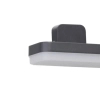 Grafitowa lampa elewacyjna OPLO AZ6831 1xLED 10W 3000K IP54 do warsztatu