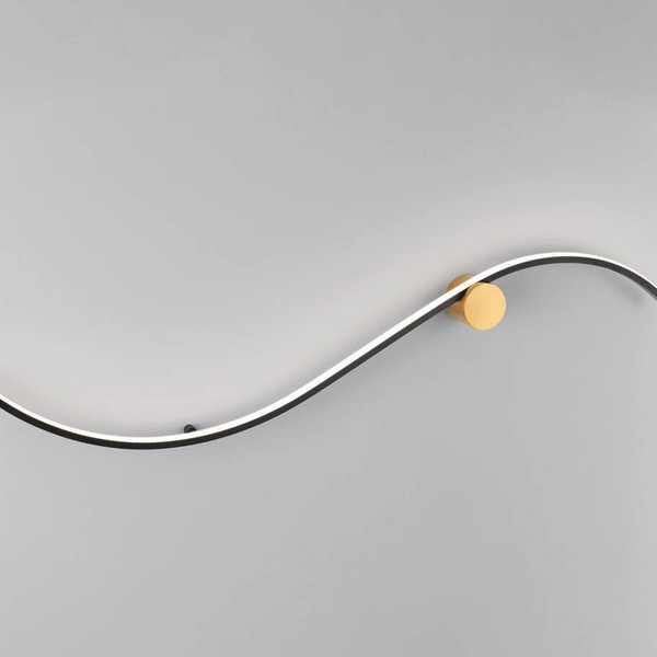 Lampa naścienna do kuchni CUZCO LE44313 LED 20W 3000K czarna złota