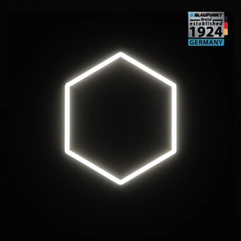 Plafon do garażu HEX-440-Y1-V5-PS1 LED 43W 4000K IP54 biały