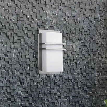 Elewacyjna LAMPA ścienna SEATTLE 8229 Rabalux zewnętrzna OPRAWA prostokątna outdoor IP44 stal nierdzewna