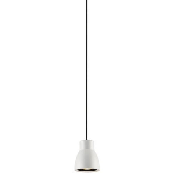Loftowa lampa wisząca Bell 521002202 Elkim LED 5W 4000K do salonu biała