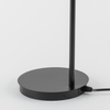 Lampka nocna z kloszem Artis 50357 Sigma z włącznikiem czarna złota