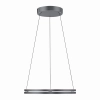 Wisząca lampa PUREE-LOOP szara LED 53W 2700-5000K pierścień do jadalni nad stół 2551-15