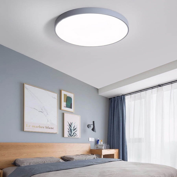 Plafon Simplicate ABR-PLOU-18-IP-S-NW LED 19W 4000K IP44 biały szary