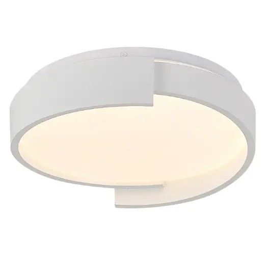 Nowoczesna lampa sufitowa Halo LP-1453/1C-27 WH LED 15W 3000-6000K biały