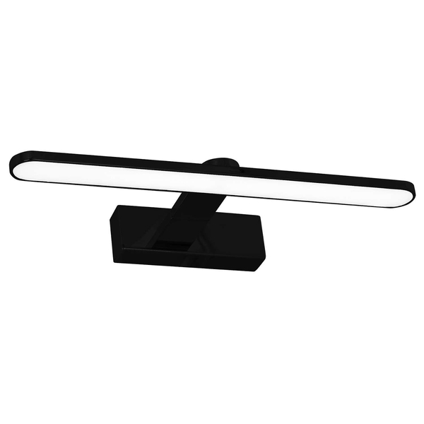 LAMPA ścienna SPLASH ML5615 Milagro łazienkowa OPRAWA galeryjka LED 8W 4000K metalowy kinkiet IP44 czarny