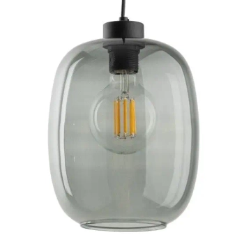 Owalna szynowa lampa jednofazowa Tracer Elio 10663 kula przydymiona grafit