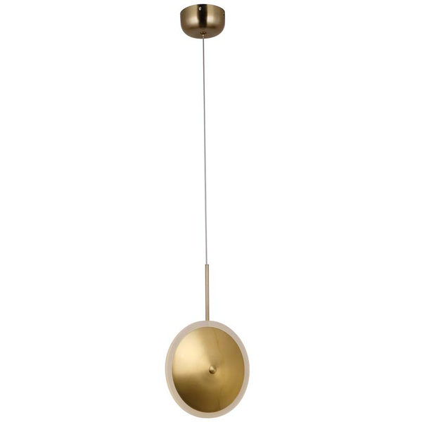 Nowoczesna lampa wisząca CGBING20 LED 5W talerz mosiądz