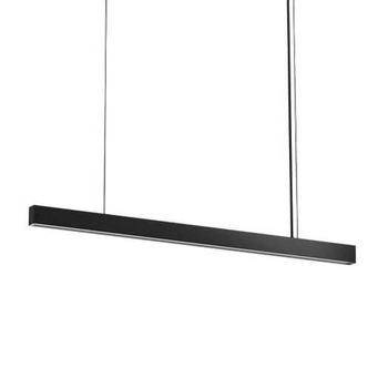 LAMPA wisząca ISASEKI 1946 Shilo metalowa OPRAWA listwa LED 16W 3000K zwis czarny