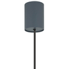Lampa zwieszana trójkątna ZENITH 11484 do salonu szary błękit