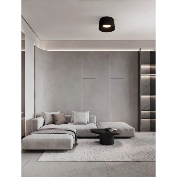 Metalowa lampa sufitowa BAJO LE44265 LED 35W 3000K czarny