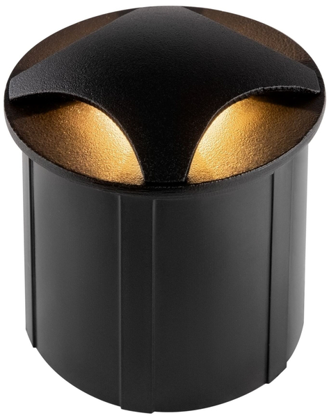 Lampa schodowa wpuszczana Biscotti O036-L3B3K LED 3W 3000K IP65 czarna