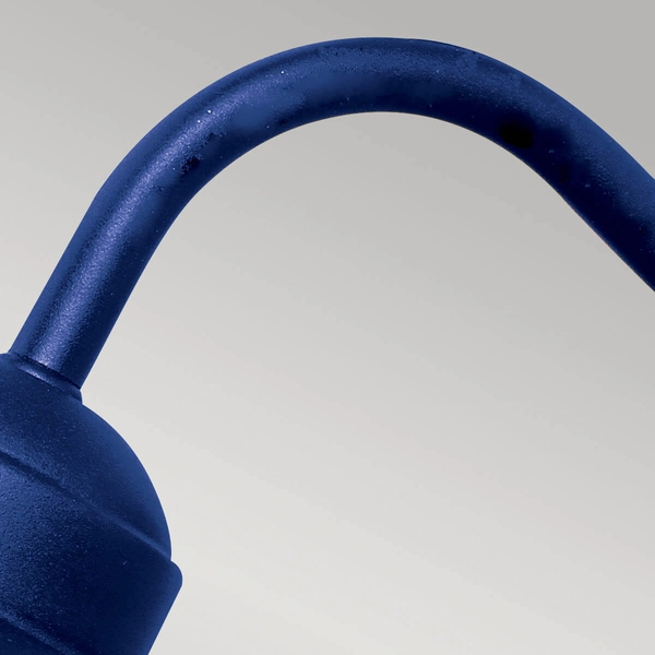 Zewnętrzna latarnia ścienna Klampenborg KLAMPENBORG-NVB IP44 granatowa