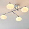 Łazienkowa lampa sufitowa L&-195008 Light& kule szklane IP44 chrom