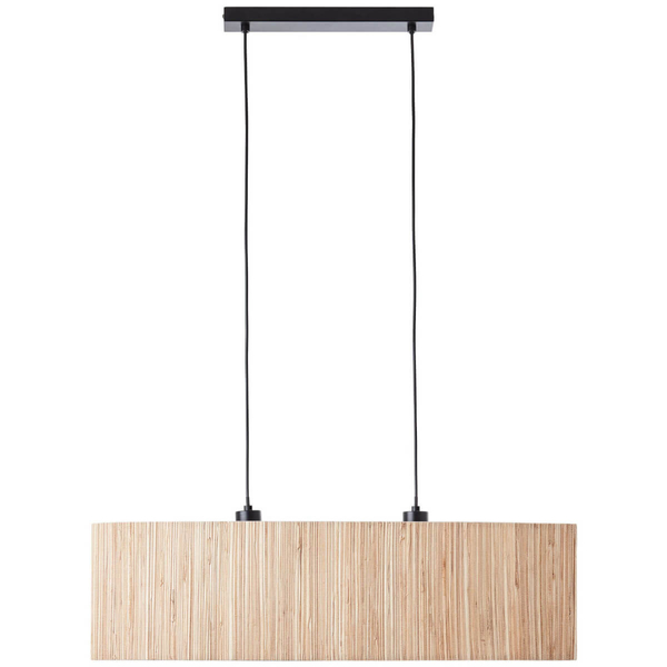 Owalna lampa wisząca Wimea 99429/76 boho beżowy czarny