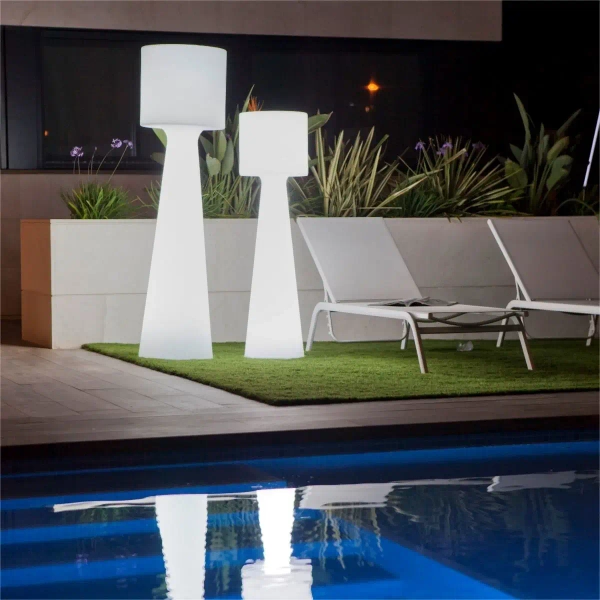 Podłogowa lampa ogrodowa GRACE 3101 LED 35W 2800-3000K IP65 biała