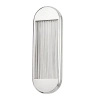 Żebrowana lampa ścienna Palais QN-PALAIS-WM-PN LED 17W 3000K nikiel
