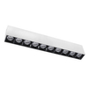 Prostokątna lampa natynkowa 1063 Domeno LED 30W 3000K oczka do pokoju biała