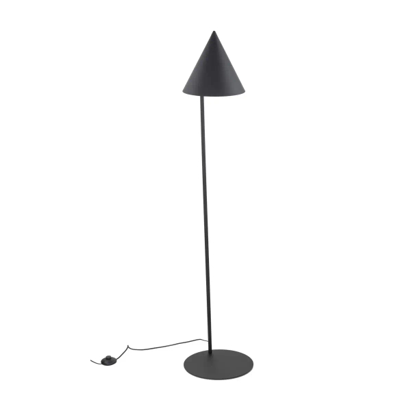 Podłogowa lampa do czytania CONO 16010 salonowa czarny