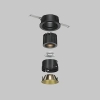 Odblaskowa rama do lamp podsufitowych Wise Ring057-7-MG czarna