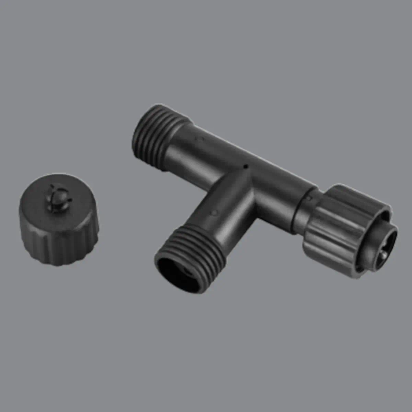 Łącznik-T 1 wejście 2 wyjścia Unite 108645 Markslojd IP44 zewnętrzy czarny