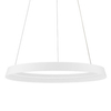 Zwisająca lampa pierścień BATALLAS LE44782 LED 52W 3000K nad łóżko biały