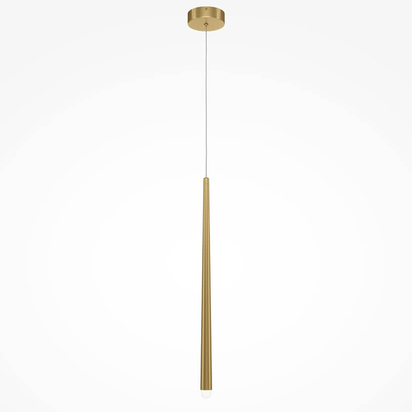 Wisząca lampa Cascade MOD132PL-L6BSK LED 6W 2500-3500K rurka mosiądz