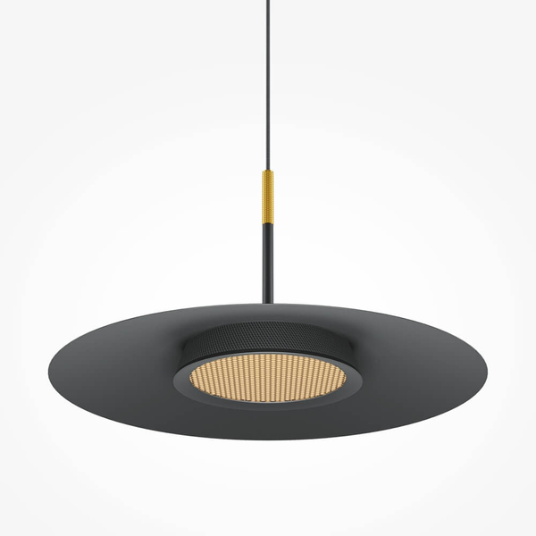 Wisząca lampa okragła El MOD041PL-L15B3K1 Maytoni LED 12W 3000K czarny