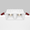 Sufitowa lampa wpuszczana Alfa DL043-02-10W4K-SQ-W LED 20W 4000K biały