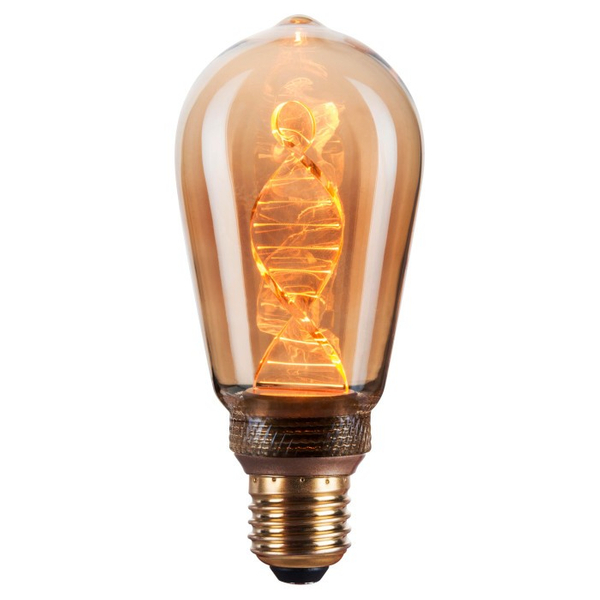 Klimatyczna żarówka dekoracyjna DecoVintage 317698 Polux ST64 LED E27 edison 3,5W 130lm 230V biała ciepła