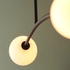 Żyrandol nowoczesny L&-192940 Light& molekuły szklane kule czarny