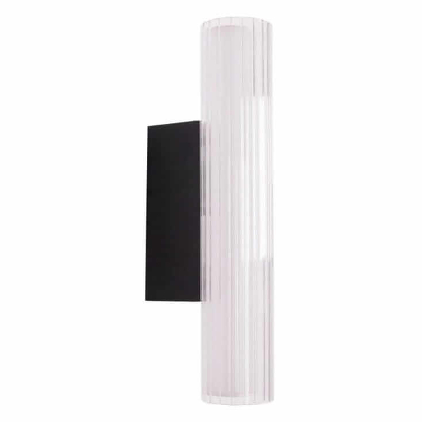 Kinkiet do salonu Fayette W0363 Maxlight LED 6W 3000K IP44 metalowy czarny