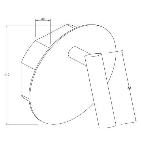 Sypialniana lampka ścienna Jolijn 77288/03/02 LED 2W 3000K złota