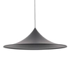 Stożkowa lampa wisząca KELDAN AZ5904 Azzardo salonowa nad wyspę czarna