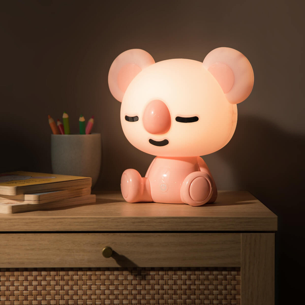 Lampka dziecięca KOALA KDR-611-PK LED 3W 4000K animals różowa biała