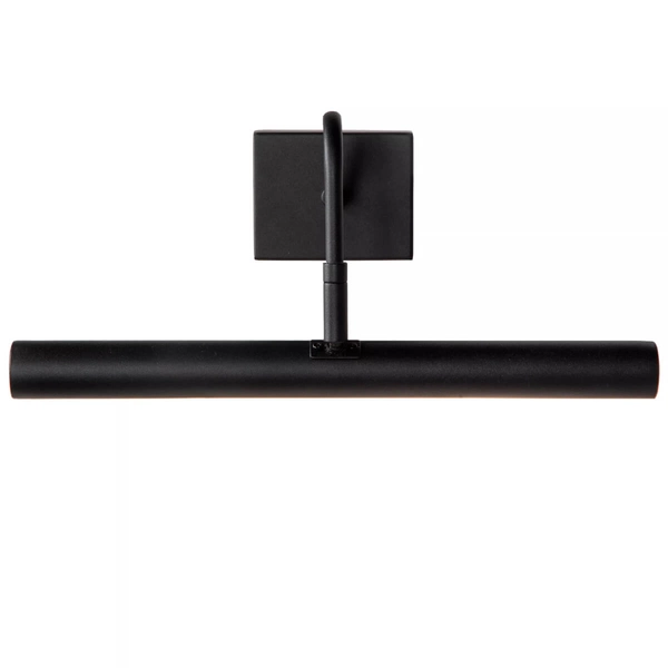 Czarna lampa ścienna Vinz kinkiet nad lustro do przedpokoju