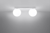Przysufitowa lampa listwa Yoli SL.1147 Sollux do kuchni kule biała
