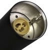 Spot LAMPA sufitowa MICA ML6088 + ML6093 Milagro metalowa OPRAWA tuba + pierścień czarny chrom