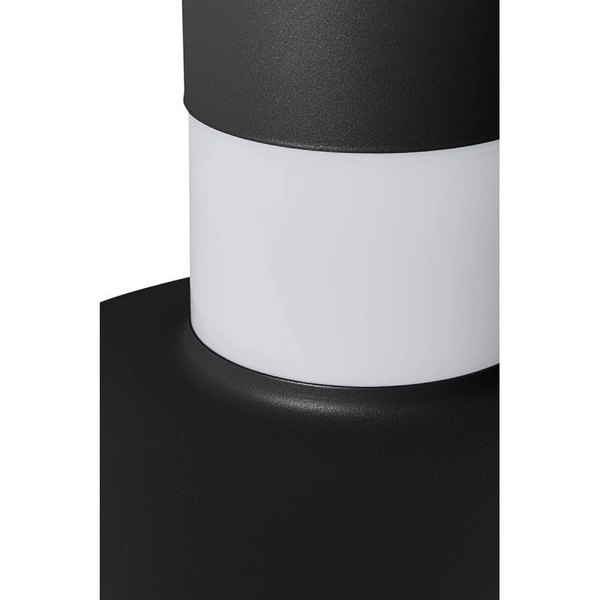 Lampa wisząca kapelusz Caponio CPA122P0 nad wyspę czarna biała