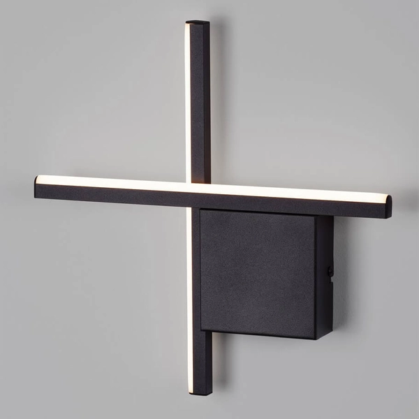 Ścienny kinkiet CHOTA LE44309 LED 10W 3000K metalowy czarny